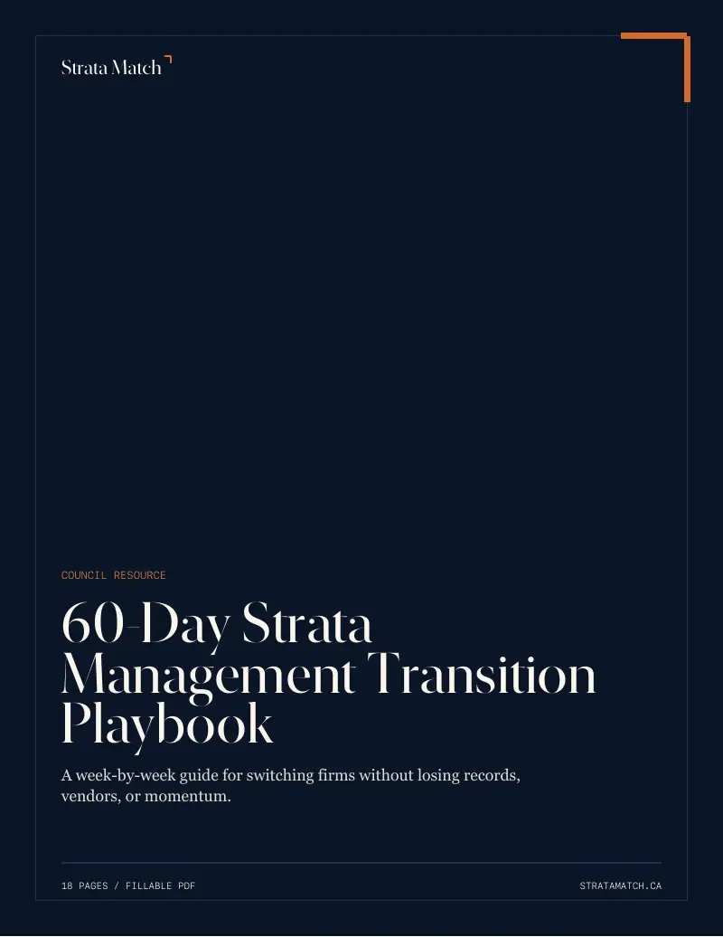 Cover page of the 60-day transition playbook